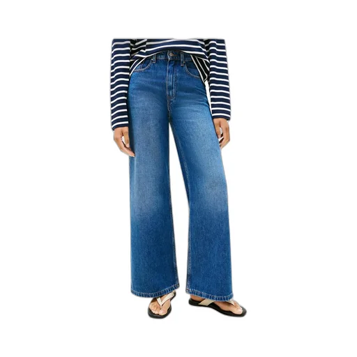 High Rise Wide Leg Jeans