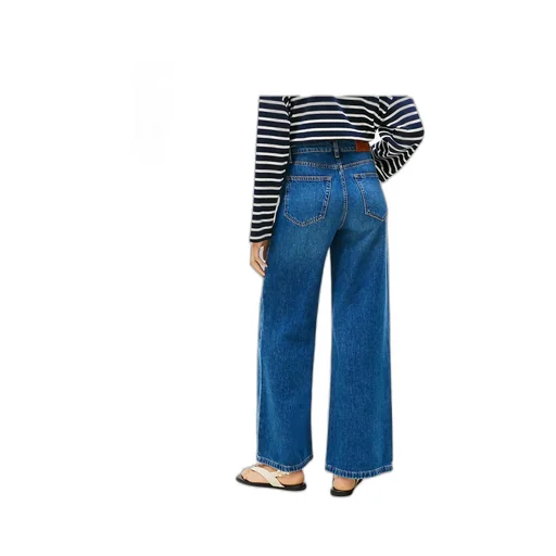 High Rise Wide Leg Jeans