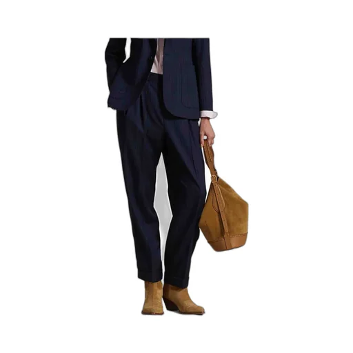 Pinstriped Trousers