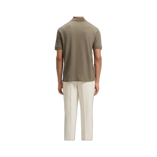 Parlay 240 Button Herringbone Polo Shirt
