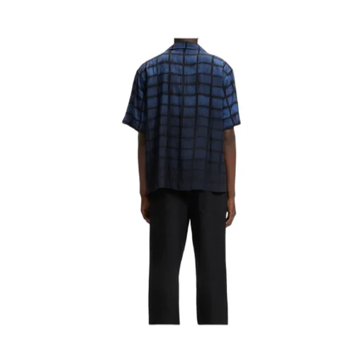 Checked Short-Sleeve Shirt