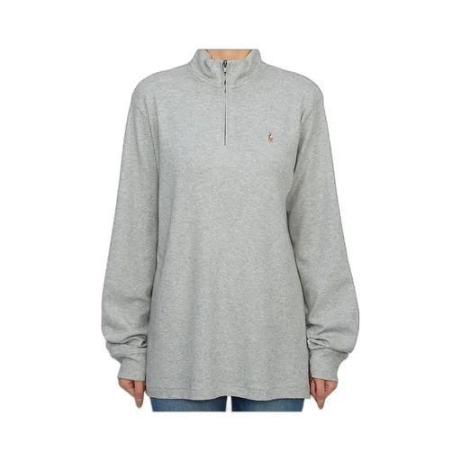 Logo-Embroidered Long-Sleeve Polo Shirt