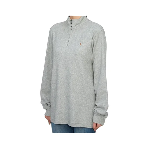 Logo-Embroidered Long-Sleeve Polo Shirt