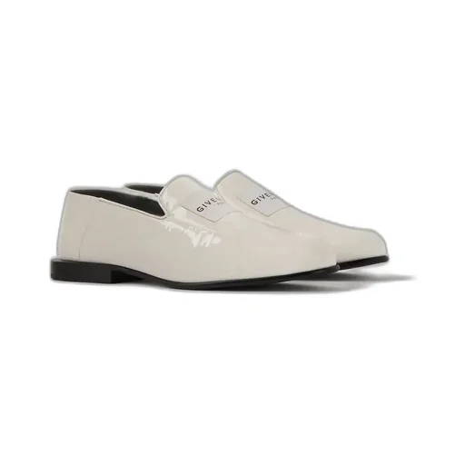 Label Loafers In Patent Leather