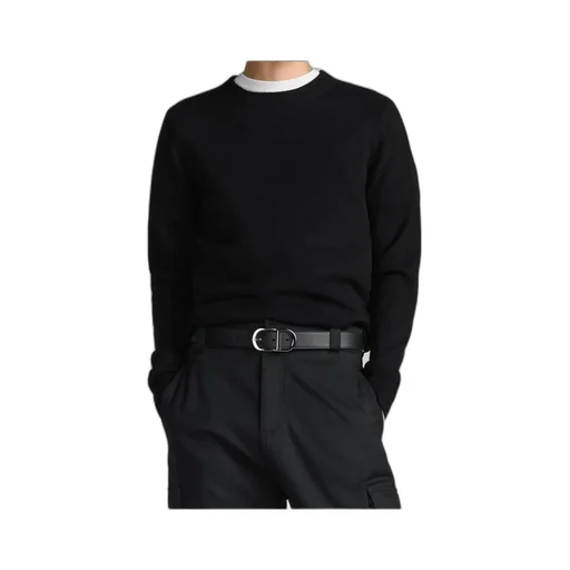 Dior Homme Logo Plaque Buckled Belt
