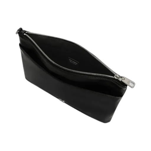 Dolce & Gabbana Logo Plaque Clutch Bag
