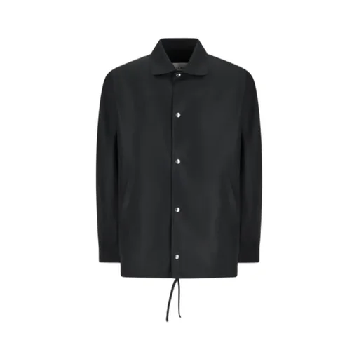 Givenchy Drawstring Hem Shirt Jacket