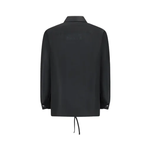 Givenchy Drawstring Hem Shirt Jacket