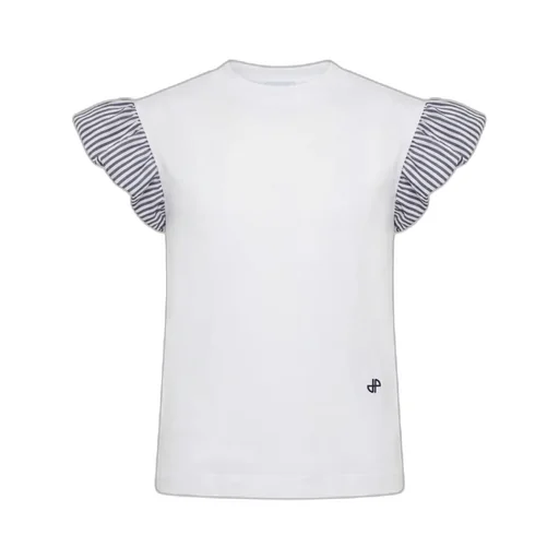 Striped-Sleeves T-Shirt