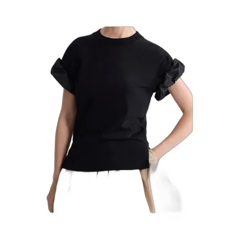 Faille-Sleeves T-Shirt