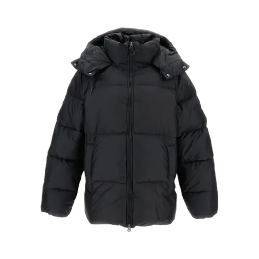 Long-Sleeved Hooded Cotton Jacket