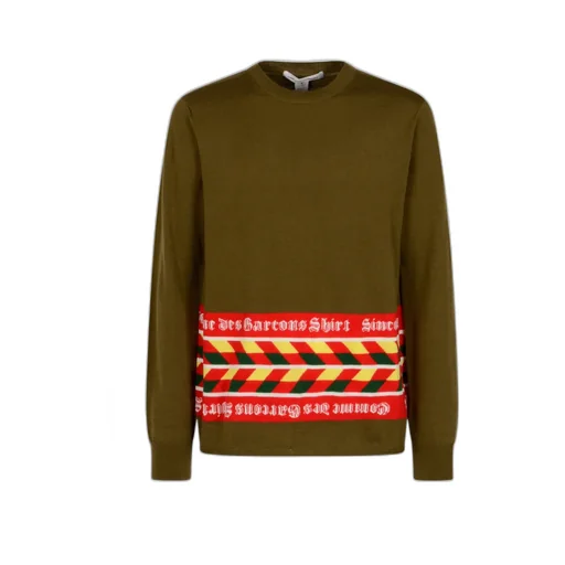 Comme Des Garcons Shirt Long-Sleeved Crewneck Jumper