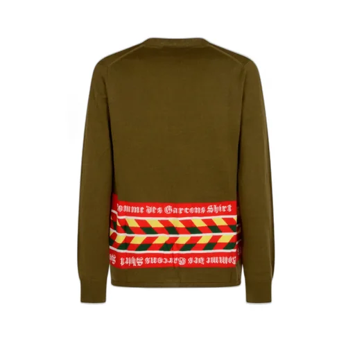 Comme Des Garcons Shirt Long-Sleeved Crewneck Jumper
