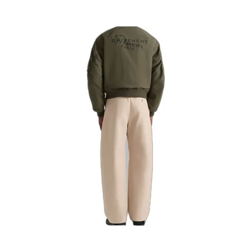 Givenchy Couture Seam Zip-Up Bomber Jacket
