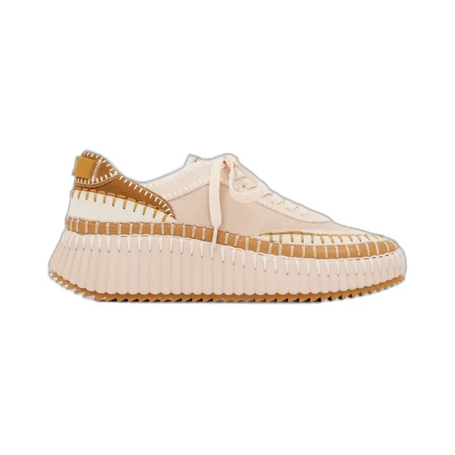 Chloé Nama Lace-Up Sneakers