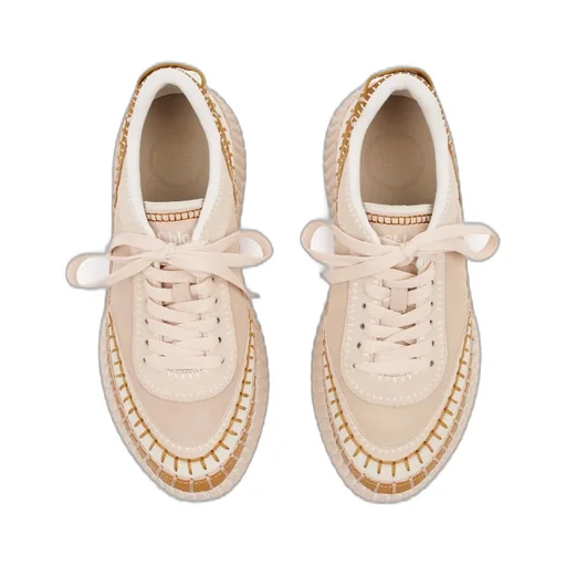 Chloé Nama Lace-Up Sneakers