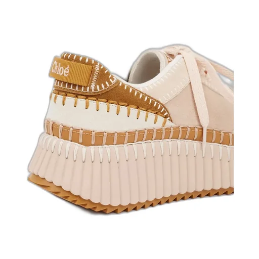 Chloé Nama Lace-Up Sneakers