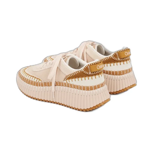 Chloé Nama Lace-Up Sneakers