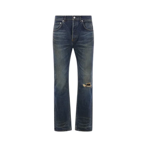 Enfants Riches Dprims Distressed Straight-Leg Jeans