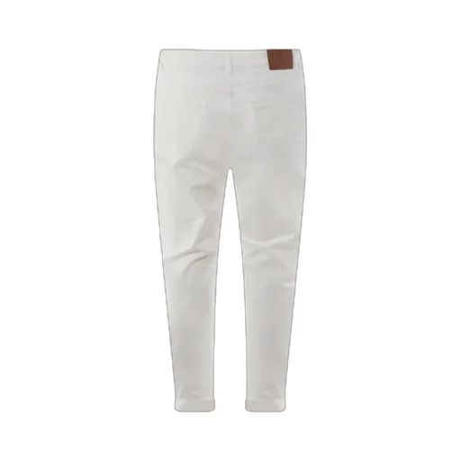 Brunello Cucinelli Logo Embroidered Jeans