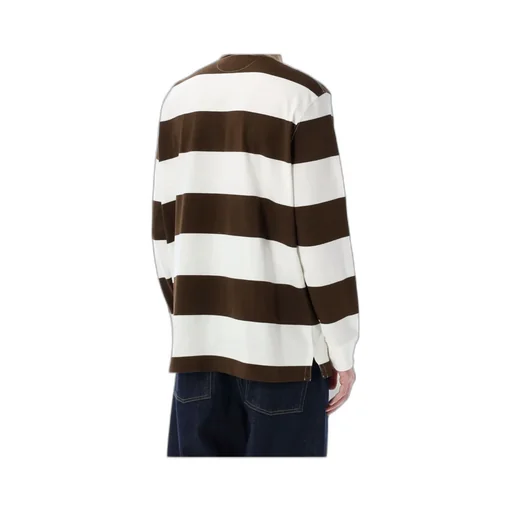 Polo Ralph Lauren Logo Embroidered Striped Polo Shirt