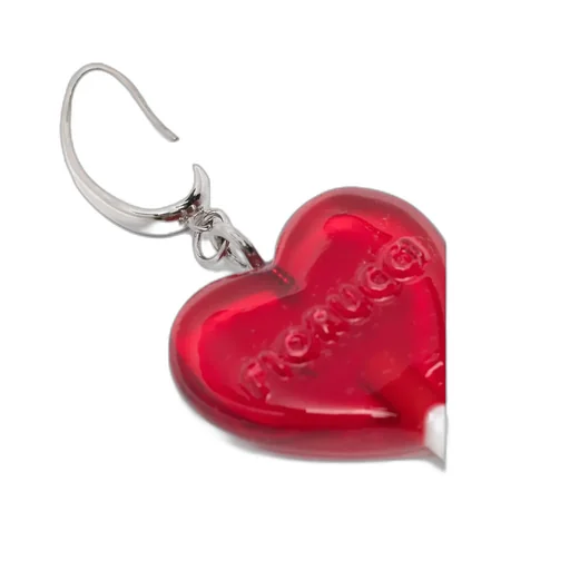 Heart-Shaped Lollipop Earrings