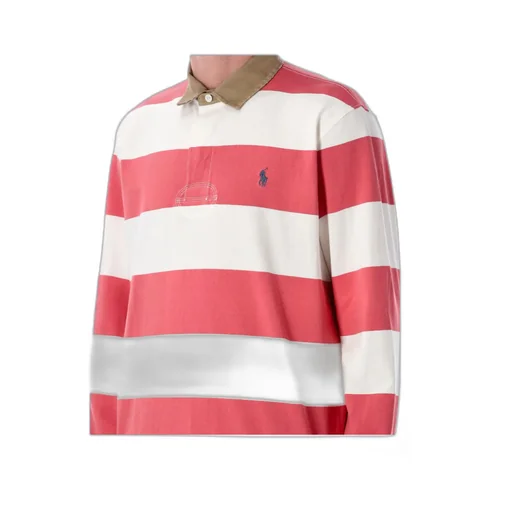 Polo Ralph Lauren Logo Embroidered Striped Polo Shirt
