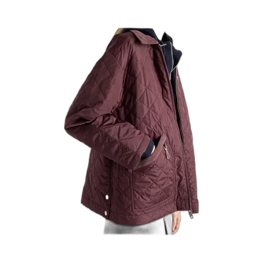 Prada Re-Nylon Triangle-Logo Quilted Jacket
