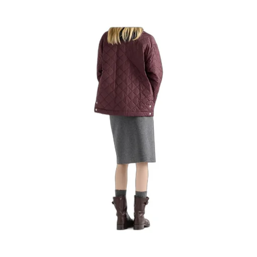 Prada Re-Nylon Triangle-Logo Quilted Jacket