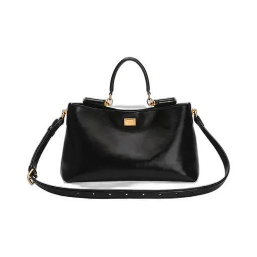 Dolce & Gabbana Logo Plaque Shoulder Bag