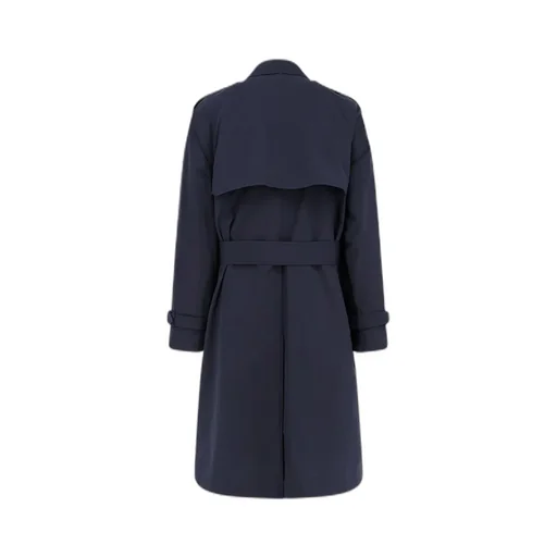 Burberry Double Breasted Belted Trench Coat