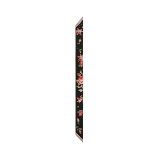 Dolce & Gabbana Rose Bouquet-Printed Twill Scarf