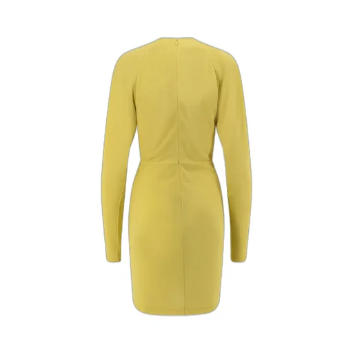 Stella Mccartney Pleated Jersey Long-Sleeved Midi Dress