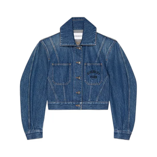 Givenchy Cropped Denim Jacket