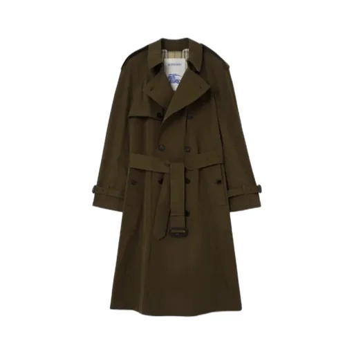 Long Lightweight Cotton Trench Coat