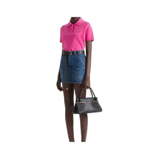 Givenchy Short-Sleeved Knitted Polo Shirt