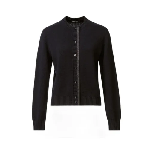 Long-Sleeved Knitted Cardigan