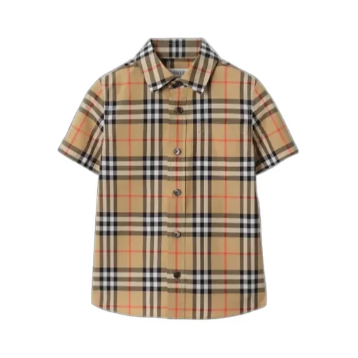 Burberry Kids Check Shirt
