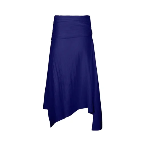 Front-Split Midi Skirt