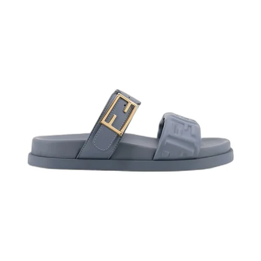 Fendi Feel Ff Embossed Sandals