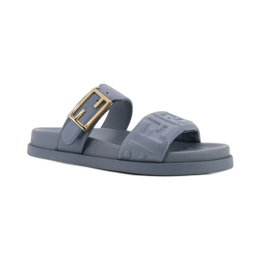 Fendi Feel Ff Embossed Sandals