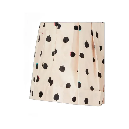 Fendi Falena Dots Printed Turn-Up Hem Shorts