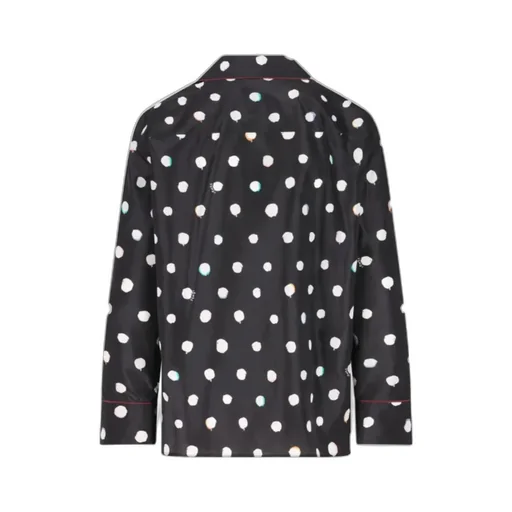 Fendi Falena Dots Printed Long Sleeved Shirt