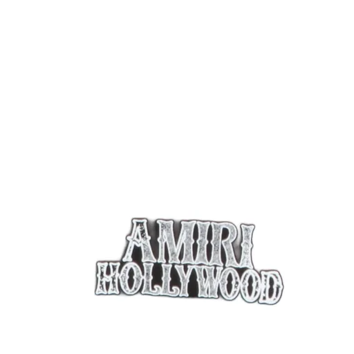 Amiri Logo Hollywood Printed Oversized T-Shirt