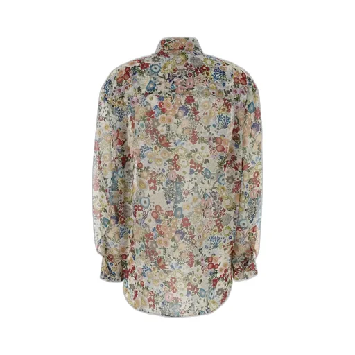Khaite Goya Floral Printed Buttoned Shirt