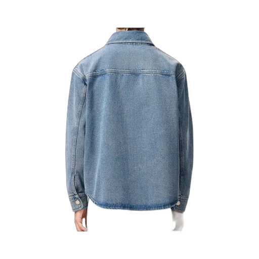 Ami Long Sleeved Denim Overshirt