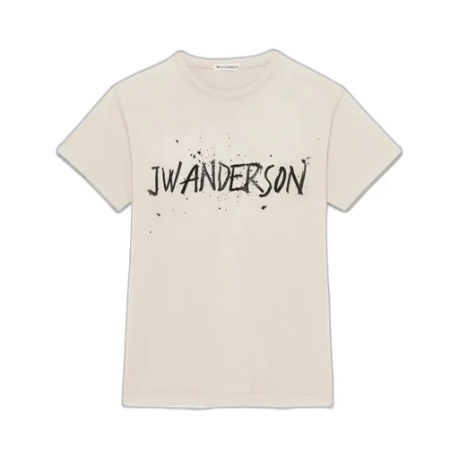 Jw Anderson Logo Printed Crewneck T-Shirt