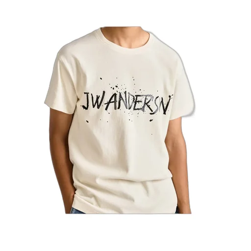 Jw Anderson Logo Printed Crewneck T-Shirt