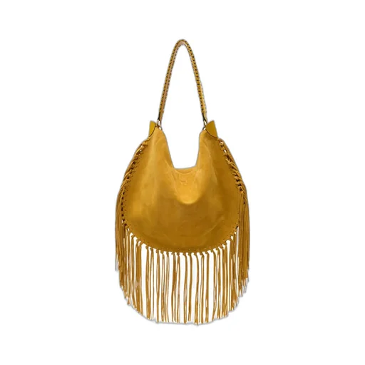 Oskan Hobo Soft Fringe Bag