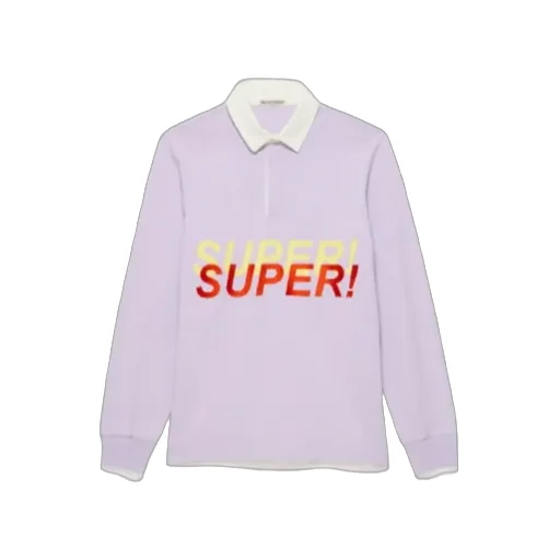 Jw Anderson Long Sleeve Polo Shirt